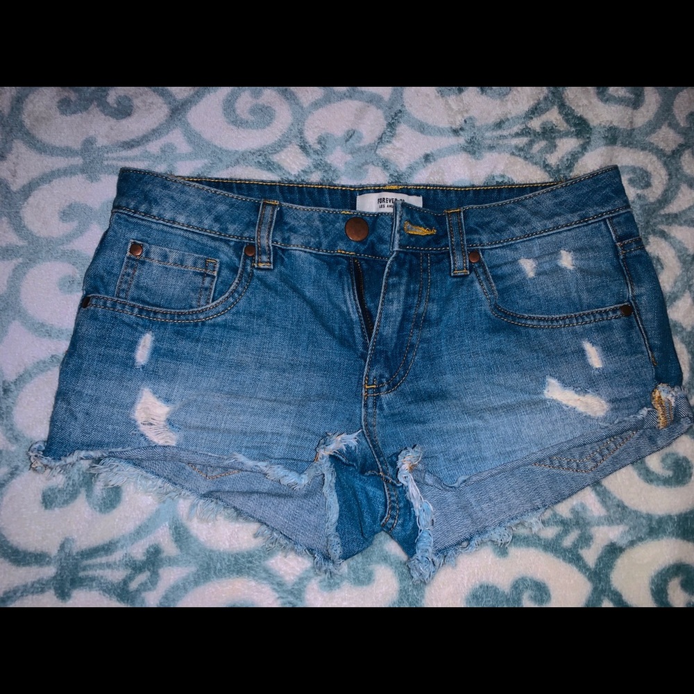 Forever 21 Jean Shorts
